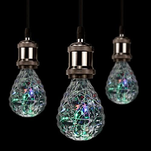 Крушки Xianfei Edison, 4 опаковки, Led Крушки Фея Globe Без регулиране на Яркостта на Крушката на Едисон с Мощност 1,5 Вата, Декоративни Led Лампи, Осветление на Атмосферата