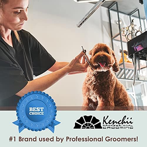 Ножици за Подстригване на кучета Kenchii Rose | Ножици За Смесване на кучета с 25 Зъби | Ножици За Смесване