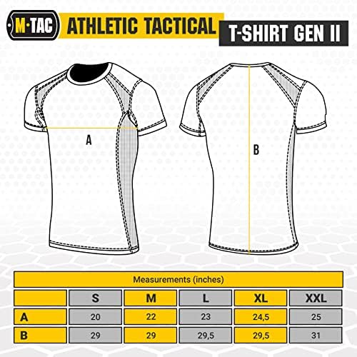 Спортна тактическа тениска M-Так Генерал.2 - Мъжки t-shirt в стил милитари от дишащ полиестер с външни панели
