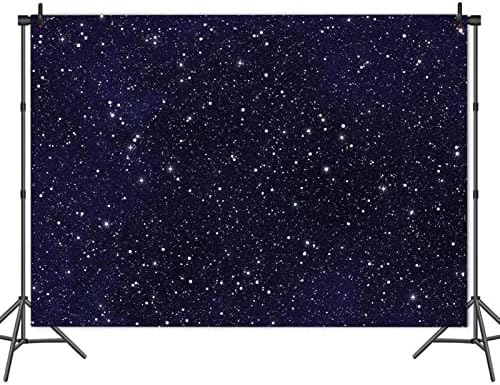7x5FT Мек Плат /Полиестер Нощното Небе Звезда Вселената на Междузвездни Космически Снимки Декори Децата Момче или Момиче Рожден Ден Декор Снимка Фон Банер
