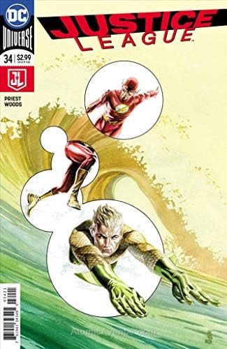 Лигата на справедливостта (3-та серия) #34A VF / NM ; комиксите DC