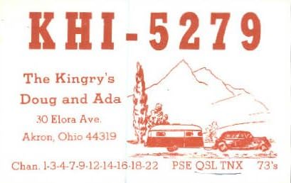 Пощенска картичка от Акрон, щата Охайо