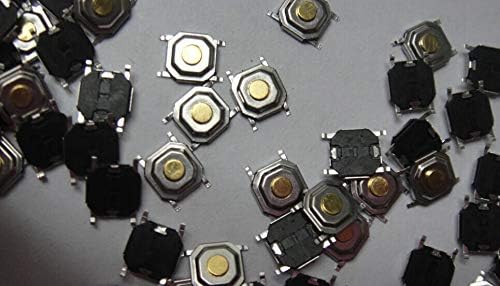 Метални бутони ROHS 4 * 4 * 1.5 мм микропереключатель Tact Switch, H; 1,5 мм и оригинален