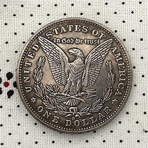 Монета На Повикване Точно Копие На Възпоменателни Монети Монети На Съединените Щати Морган Скитник Монета 1921