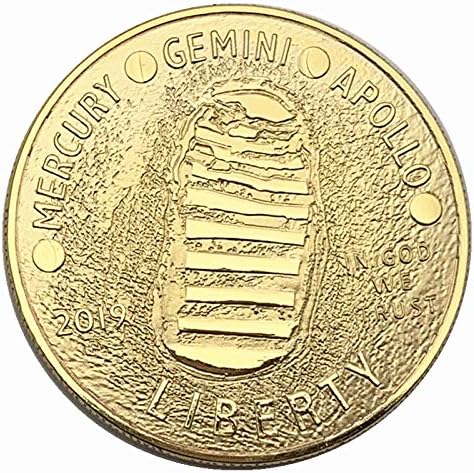 Криптовалюта 2019 Г. Златна Възпоменателна Монета Занаятите Coin Отпечатъкът Монета На Поръчка Айде Щастливата Монета Корица Монета