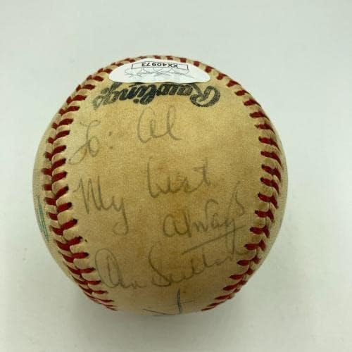 1979 Екипът на All Star Game Подписа бейзболен договор с Ноланом Райаном и Том Сивером JSA COA - Бейзболни топки