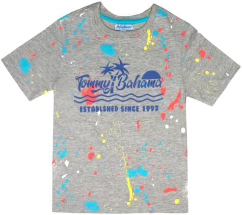 Тениска Tommy Bahama за момчета, 4 опаковки, Ризи с къс ръкав, Комплект от 4 Опаковки за момчета