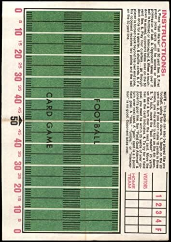 1971 Topps 27 Вергилий Картер Синсинати Bengals (Футболна карта) VG/БИВШ Bengals