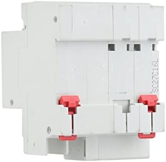 Главен прекъсвач INFRI YCB6HLE-63 Автоматичен прекъсвач остатъчен ток 30 ma със защита от претоварване работен ток RCBO MCB (Цвят: YCB6HLE-63, размер: 16A)