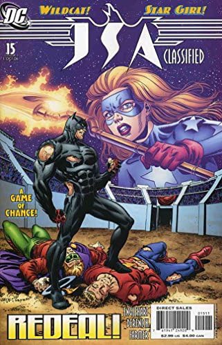 JSA: Засекреченный №15 VF / NM ; Комиксите DC | Wildcat Stargirl