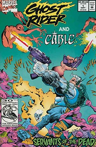 Призрачен състезател и Кабел: Слуги на мъртвите 1 VG ; Комиксите на Marvel | Сам Кит
