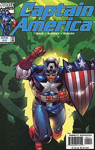Капитан Америка (3-та серия) #4 VF / NM; Комиксите на Marvel | Марк Уейд