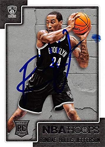 Баскетболно карта Рондэ Холис-Джеферсън с автограф (Бруклин Нетс) 2015 Нов Панини Hoops #299 - Баскетболни карта, без подпис