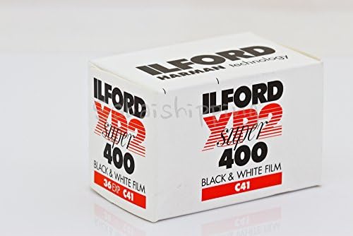 Черно-бял 35-миллиметровая рулонная филм Ilford XP2 Super ISO 400 (36 експозиции), 10 x