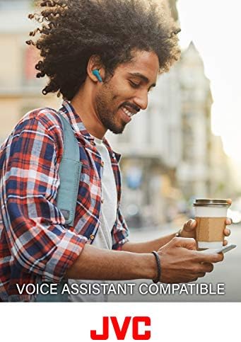 Слушалки JVC Gumy Truly Wireless накрайници за уши, Bluetooth 5.0, водоустойчив (IPX4), с удължено време на
