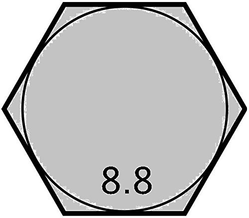 Винтовете с шестоъгълни глава клас 8.8, M6-1.0, с пълна резба 30 мм Lg. - (В пакет 100 броя)
