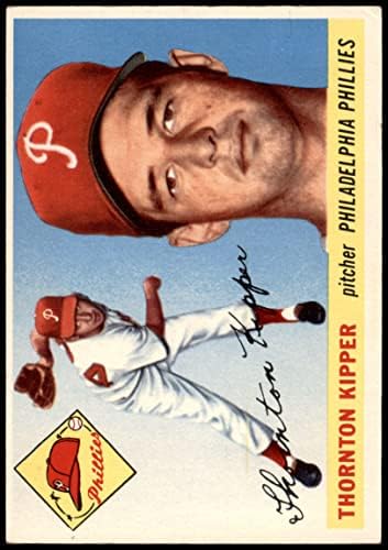 1955 Topps 62 Торнтън Киппер Филаделфия Филис (Бейзболна картичка), БИВШ Филис