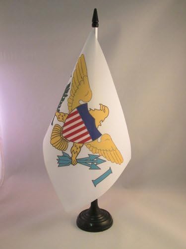 ФЛАГ AZ Вирджински острови на Съединените Щати по Тенис Флаг 5 x 8 - Тенис на флаг Вирджински острови на 21