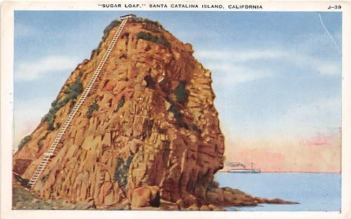 Пощенска картичка от остров Санта Каталина, Калифорния