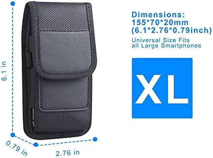 Мъжки Поясная чанта За Мобилен телефон, Оксфорд чанта-кобур с клип за колан, Калъф за iPhone 13, 12, 11, X,