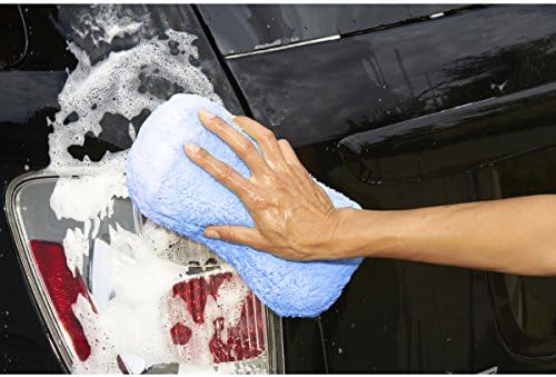 Гъба от микрофибър 10 См X 5 см X 2,5 инча гладка е Най-подходящ за миене на автомобили