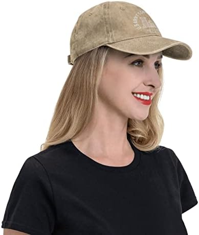 Бейзболна шапка ковбойская шапка за жени, мъже регулируема смешни шапки унисекс възрастни Реколта шофьор на