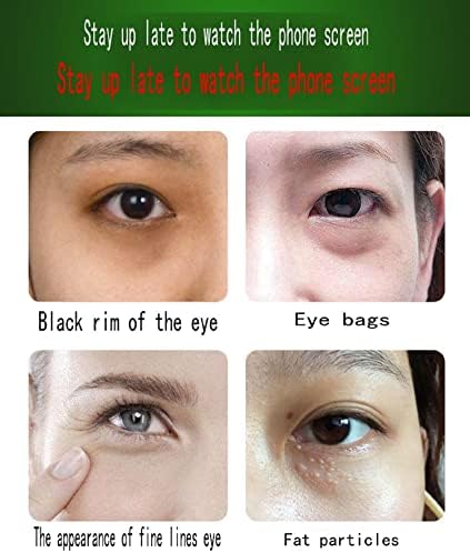60 Парчета Зелена маска за очи от морски Водорасли, Удаляющей бръчки, Подтягивающей Маска за очи, Коллагеновой