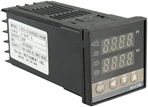 Цифров регулатор за температура TPUOTI PID REX-C100 (M) с релейным изход тип K от 0 до 400 градуса