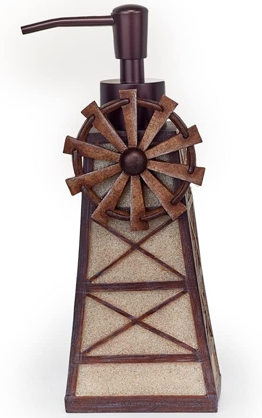 Опаковка Помпа за сапун/Лосион Windmill с Винтажным дизайн Фермерска къща