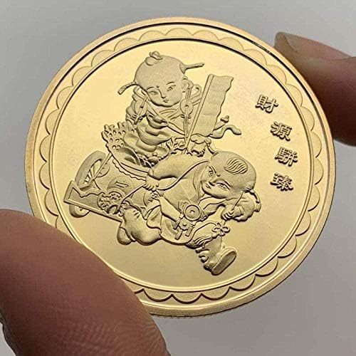 2020 Година Генгзи Зодиакални Годината на Плъха Животно Златна Възпоменателна Монета са подбрани Монета Нова