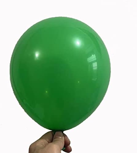 Набор от гирлянди от зелени балони - 116 бр 18/12/10/5 инча, Зелен балон с Различен размер, Зелени балони Qualatex