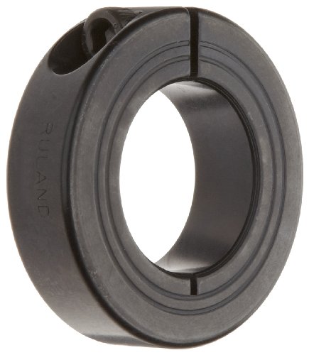 Едно парче скоба затягане вала Ruland MCL-60-F, Черна Оксидная стомана, Метричен, диаметър 60 mm, външен диаметър