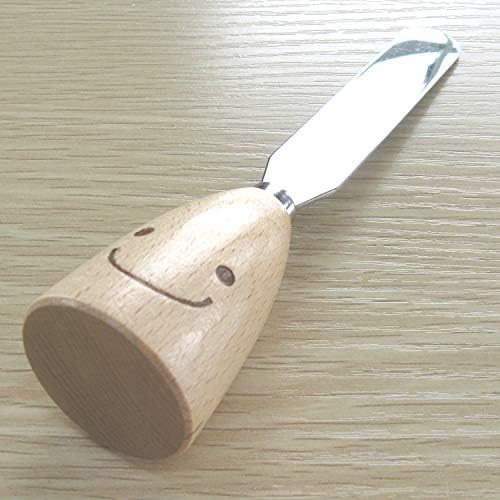 Кухненски нож за масло Nagao WY-09, неръждаема стомана, дърво, произведено в Япония