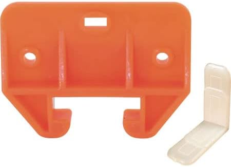 Оранжев пластмасов комплект водачи за чекмеджета (2 опаковки)