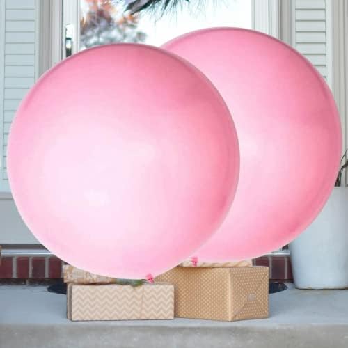 ДИВУЛИ Розови Балони XXL - Балони Големи, Балон, XXL 2 бр, Гигантски Балони XXL Балон, Големи Балони Гигантски