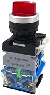GUMMMY LA38 led ключ Ключ ротационен превключвател 2 3-позиционен лампа с самоблокирующимся сребро контакт с