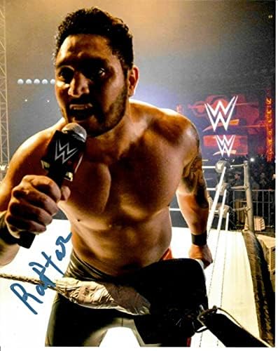 Кишан Рафтар Подписа Снимка на WWE NXT 8x10 - Рестлинг-Снимки С автографи
