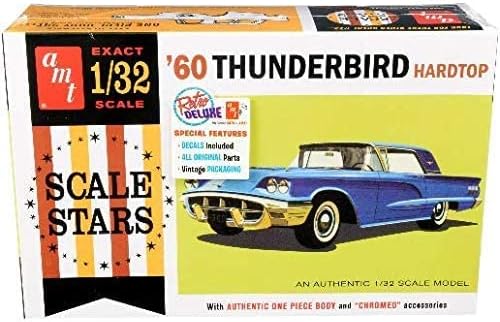 Твърд покрив Ford Thunderbird от 1960 година на издаване - Высокодетализированный Пластмасов комплект АМТ в