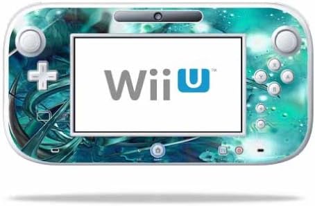 Кожата MightySkins е Съвместим с контролера на Nintendo Wii U Gamepad Вместване на Стикер Скинами Изкривяване