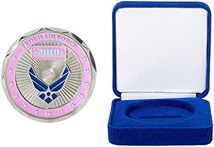 Мама на Военно-въздушните сили на Съединените Щати, гордата майка на монети Предизвикателство авиатор и Синя