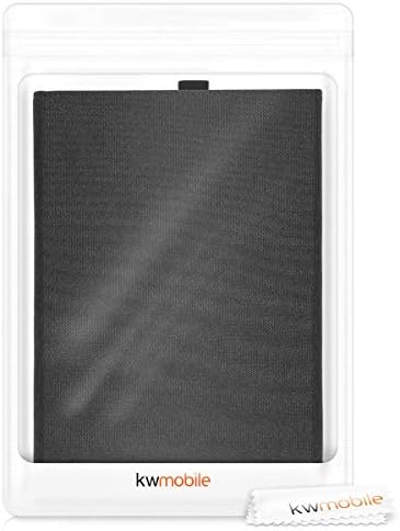 Калъф kwmobile, съвместим с Microsoft Surface Go 2/3 - с поставка и съвместим с Type Cover - Тъмно сив