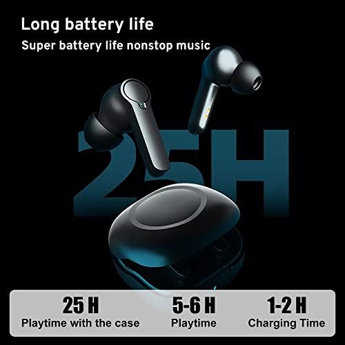 Безжични слушалки StitchGreen H3 Bluetooth 5.1 ENC Слушалки с активно шумопотискане IPX-5 Водоустойчив стерео