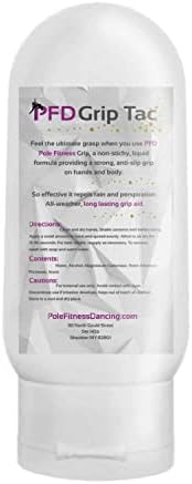 PFD Grip Tac - Средство за улавяне на полюса Tac – Идеалното течно средство за захващане при танците на един