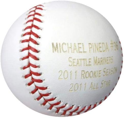 Майкъл Пинеда С Автограф от Официалния представител на MLB Бейзбол Ню Йорк Янкис MLB Holo FJ558519 - Бейзболни
