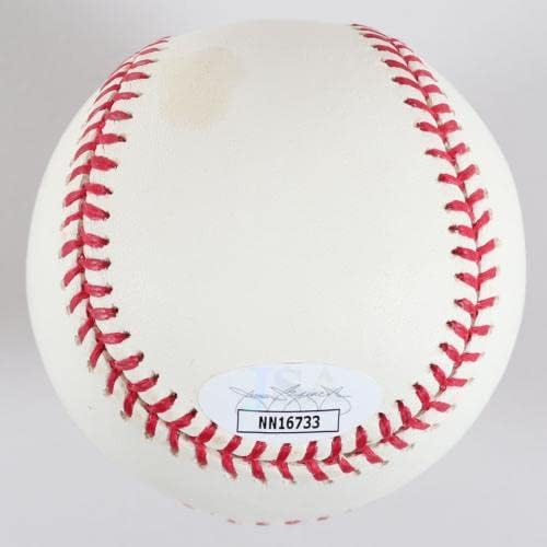 Дон Ларсен подписа договор с бейзболни клубове Янкис – COA JSA - Бейзболни топки с автографи