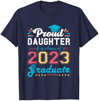 Гордата Дъщеря На Завършил Клас 2023 Выпускная Семейна Тениска