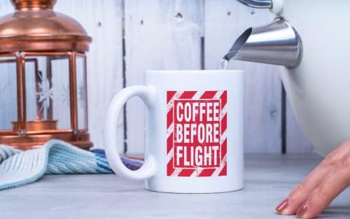Кафе преди полета, чай и кафе, чаша за екипажа, пилоти и авиатори