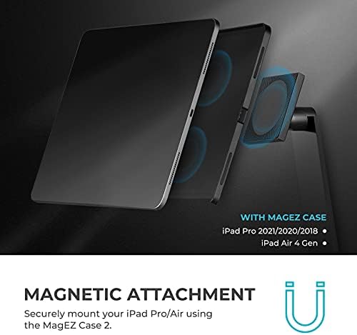 Магнитна стойка и калъф PITAKA за 11-инчов iPad Pro 4-то поколение 2022 година на издаване, Компактен калъф