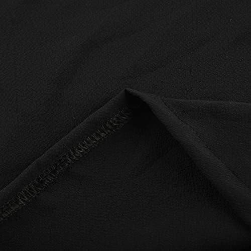 Delarsy Модни Лейси Тениска с Къс Ръкав V Образно деколте, Мрежа на Топлинна Дебела Блуза Размер Плюс Тениска