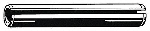 Пружинен щифт, Sltd, 3/32 x 3-4 инча, Znc, PK100 (3 броя)